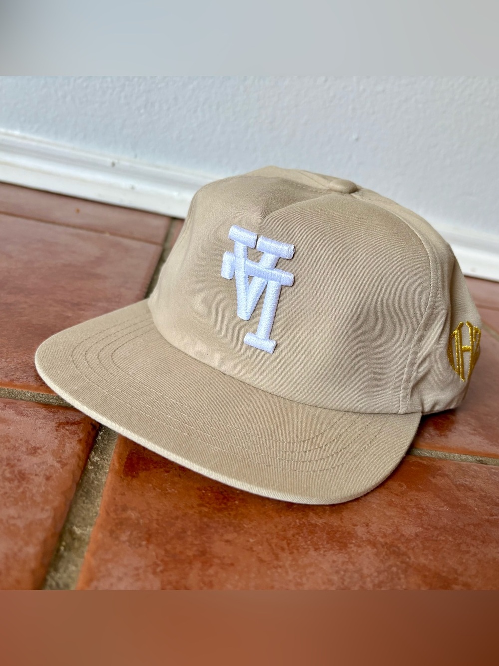 KTHLA Kill The Hype OG Upside Down LA Khaki SnapBack Dodgers MLB